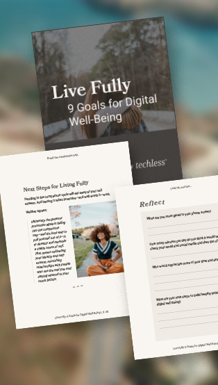 Preview of ebook, "Live Fully: 9 Goals for Digital Well-Being"